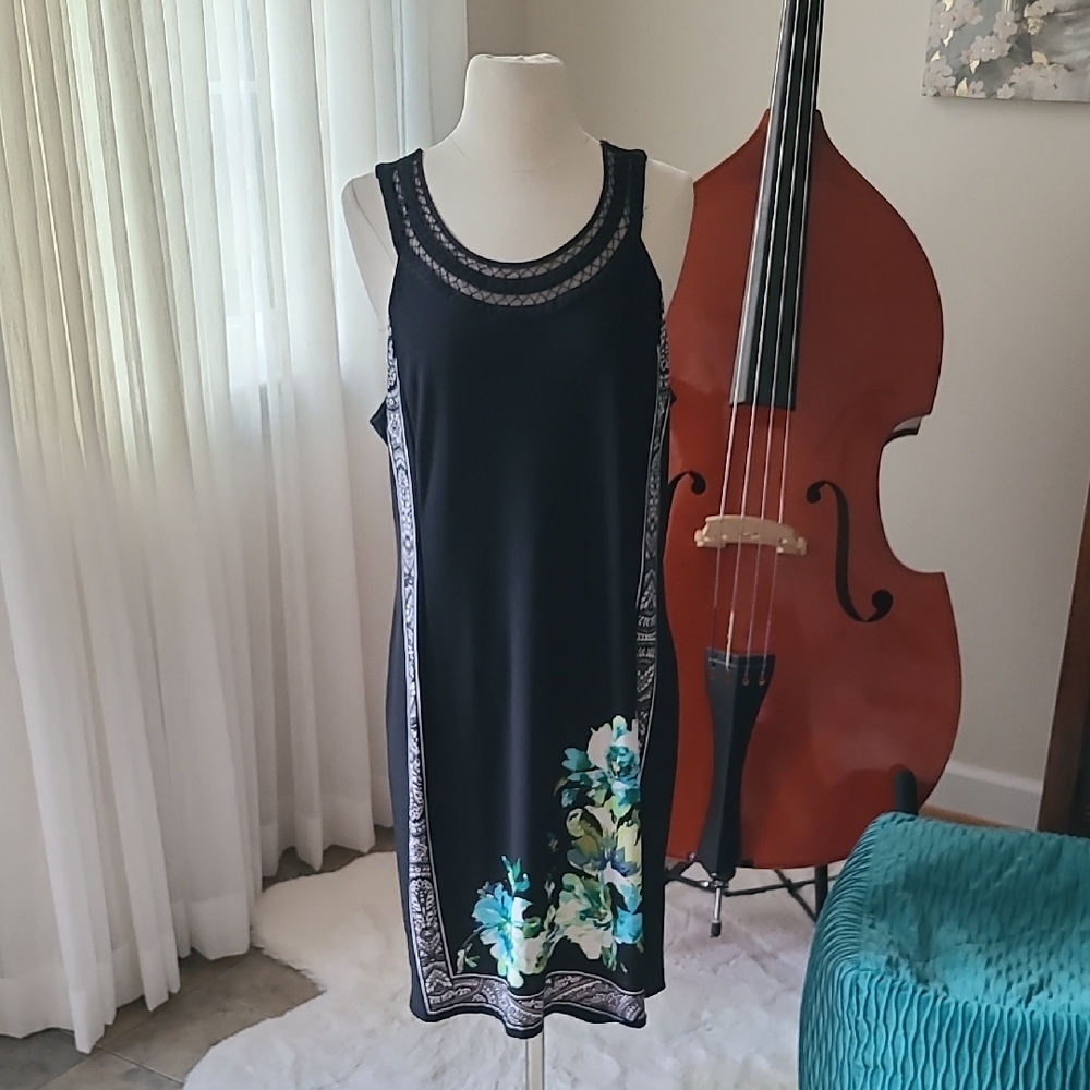 CB Established GORGEOUS Summer Dress Beautiful Colors Sz 14 EUC